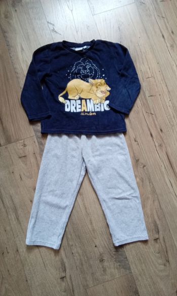 Pyjama garçon 4 ans Simba Le Roi Lion Disney 
