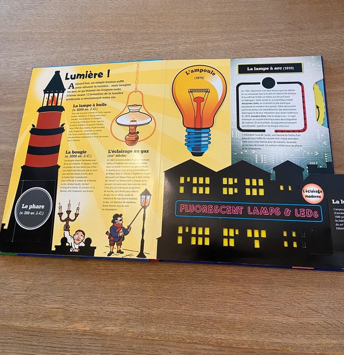 Livre animé Inventions Éditions Milan état neuf - photo numéro 8