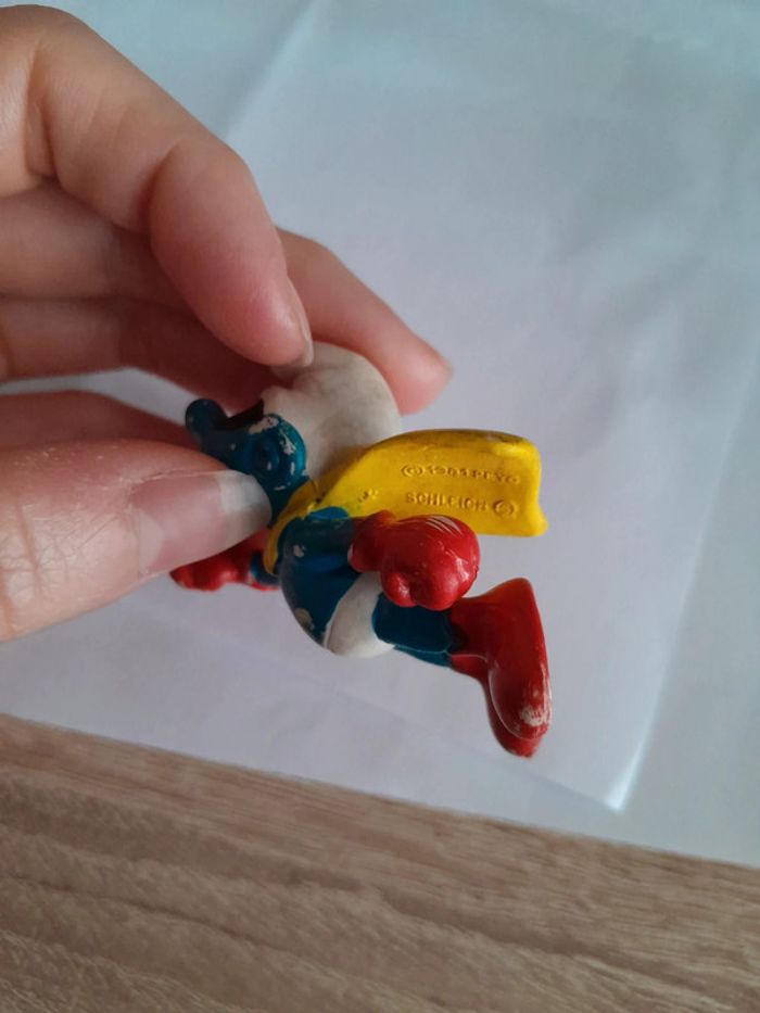 Magnifique super stroumpf ancien vintage - photo numéro 6