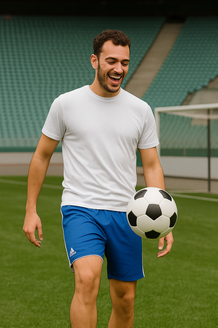 🎯 Short Running / Foot Adidas S – Bleu Électrique