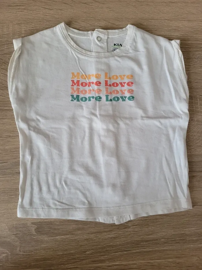 Lot de 4 tee-shirts fille en 9 mois - photo numéro 13