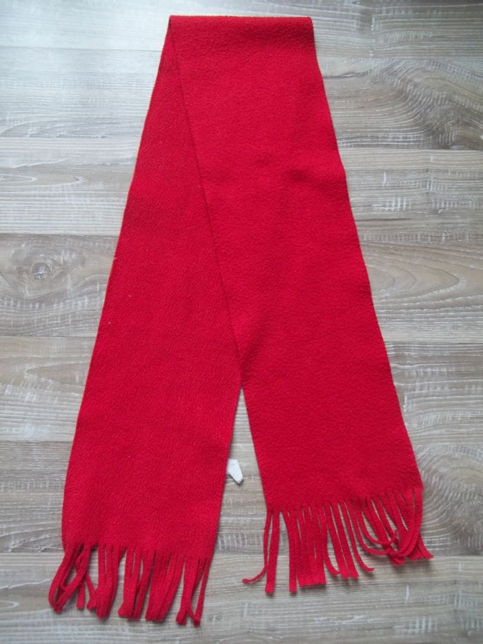 Echarpe polaire rouge 100 cm - photo numéro 2