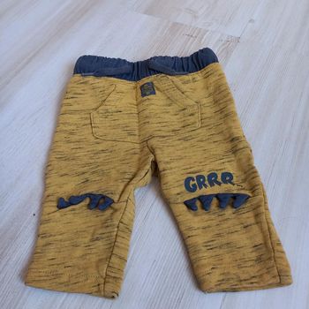 Pantalon confortable moutarde