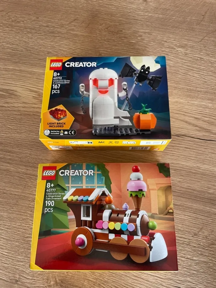 Lot 2 Set Lego neuf encore scellés 40772 et 40777