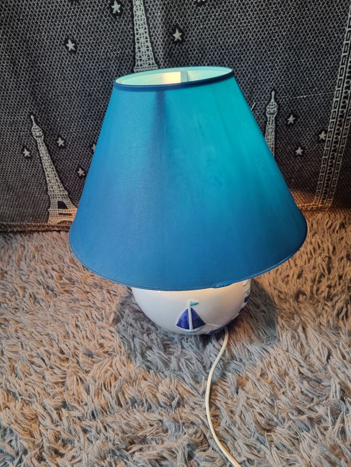 Lampe de chevet thème marin Vintage - photo numéro 4