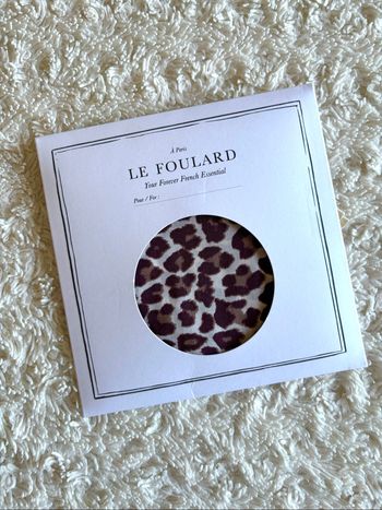 Foulard léopard Sézane