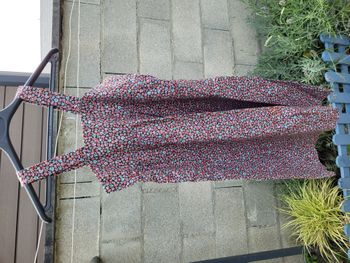 robe à bretelles 36 - fait main - vintage