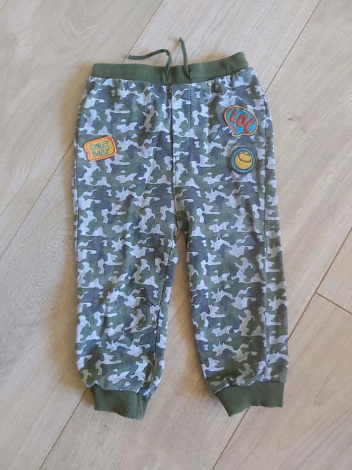 Pantalon de jogging trellis garçon Smiley 24 mois (78)