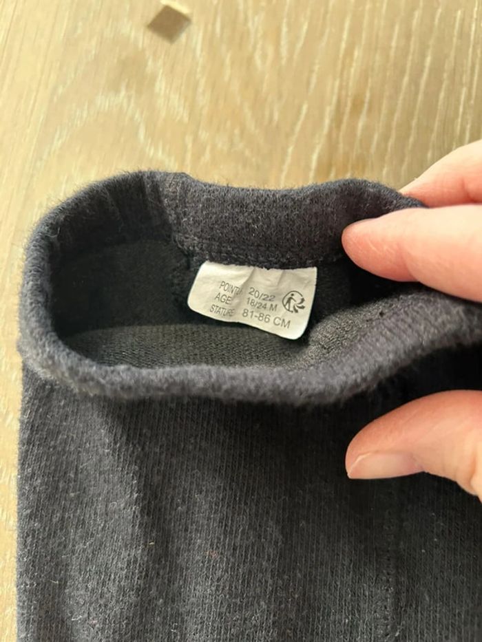 Collant noir - kiabi - 20/22 - photo numéro 3