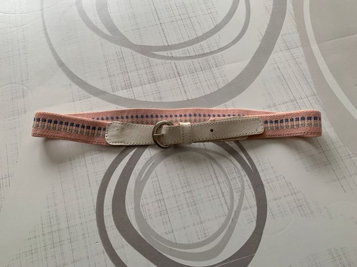 Ceinture imprimée rose - photo numéro 5