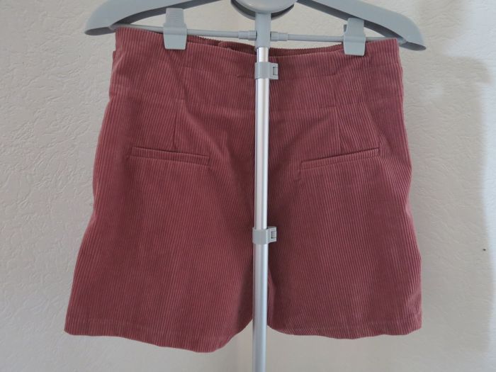 short velours côtelé rose 🌸 artlove paris – t40 - photo numéro 5