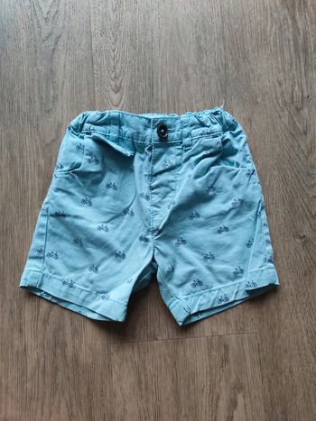 Short garçon 18 mois