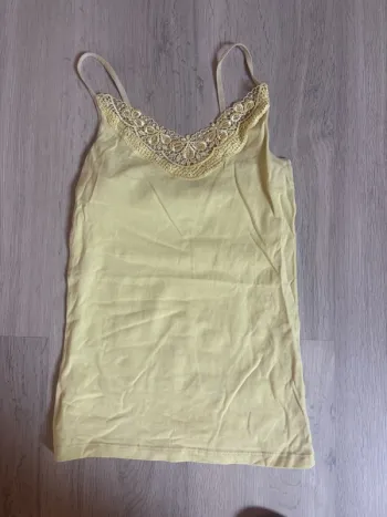 Débardeur jaune