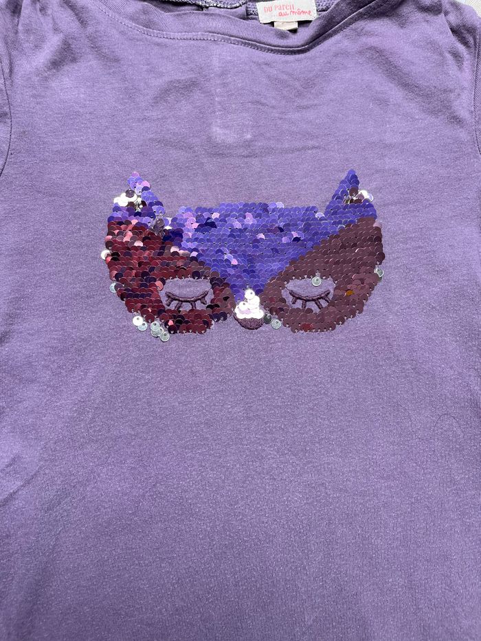T-shirt a sequins - photo numéro 5