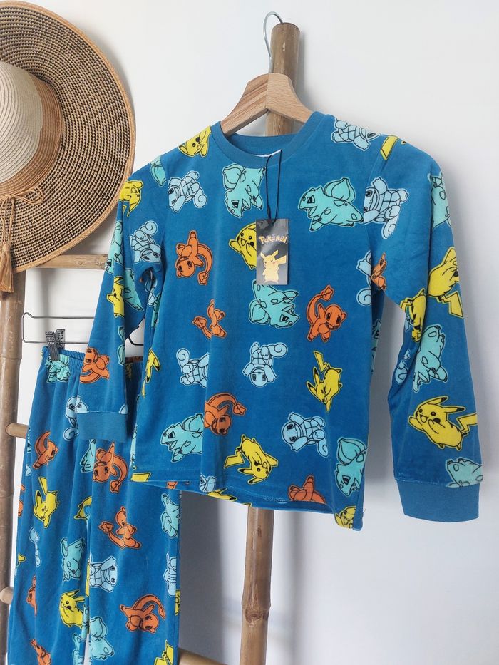 Pyjama hiver garçon Pokemon 8 ans - photo numéro 2
