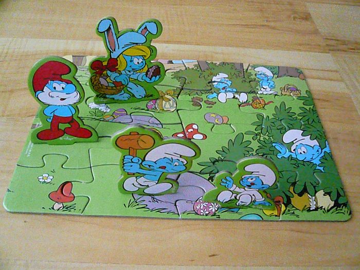 Puzzle Les Schtroumpfs 20 pièces