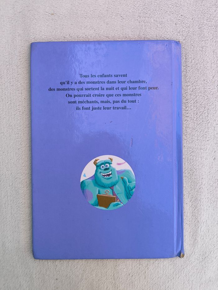 Livre Monstres & Cie Disney - photo numéro 3