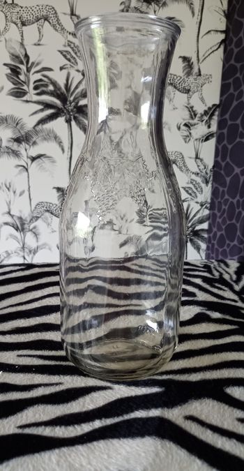 Carafe décor raisin