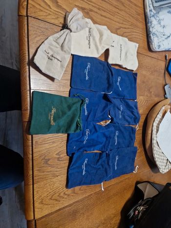 Lot de 12 pochettes faconnable et Just Campagne