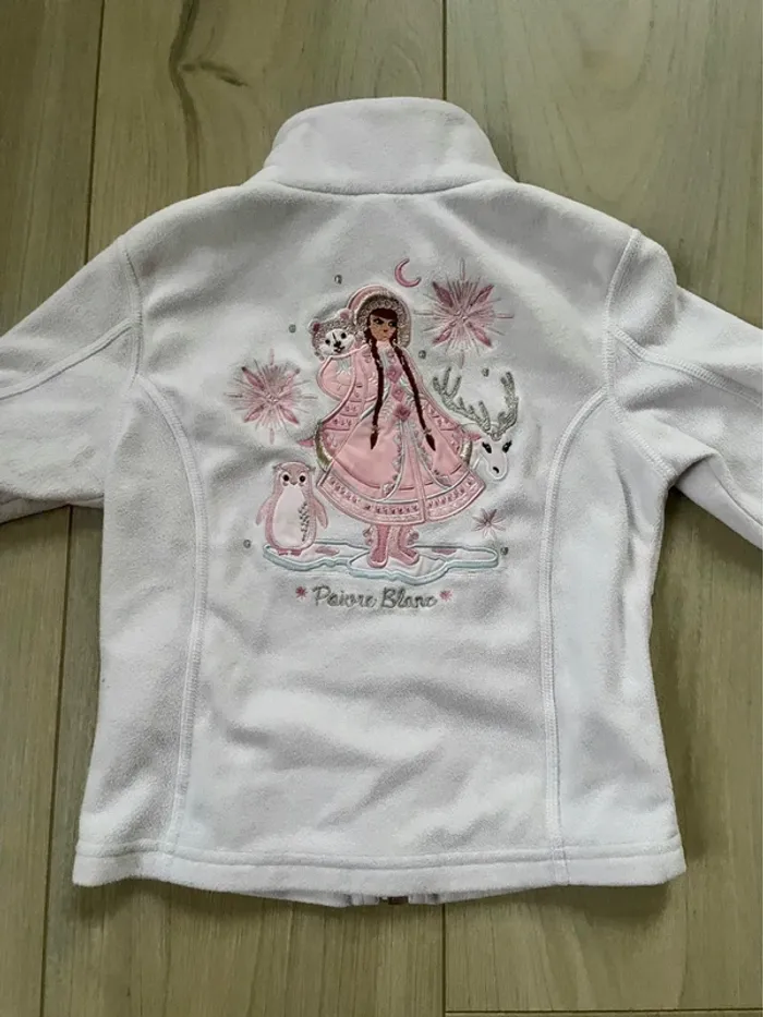 Polaire Poivre Blanc 2 ans - photo numéro 4