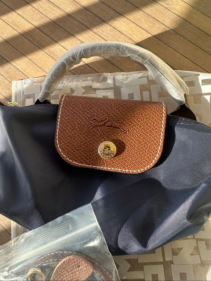 Mini sac longchamp avec bandoulière - photo numéro 5