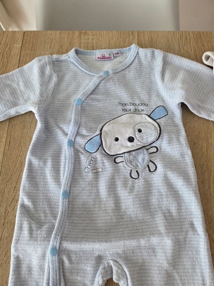 Lot de 10 pyjamas garçon - taille 3 mois - photo numéro 4