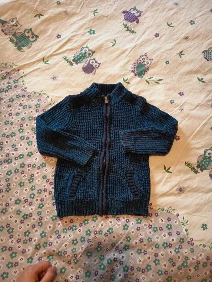 Gilet zippé épais 5 ans