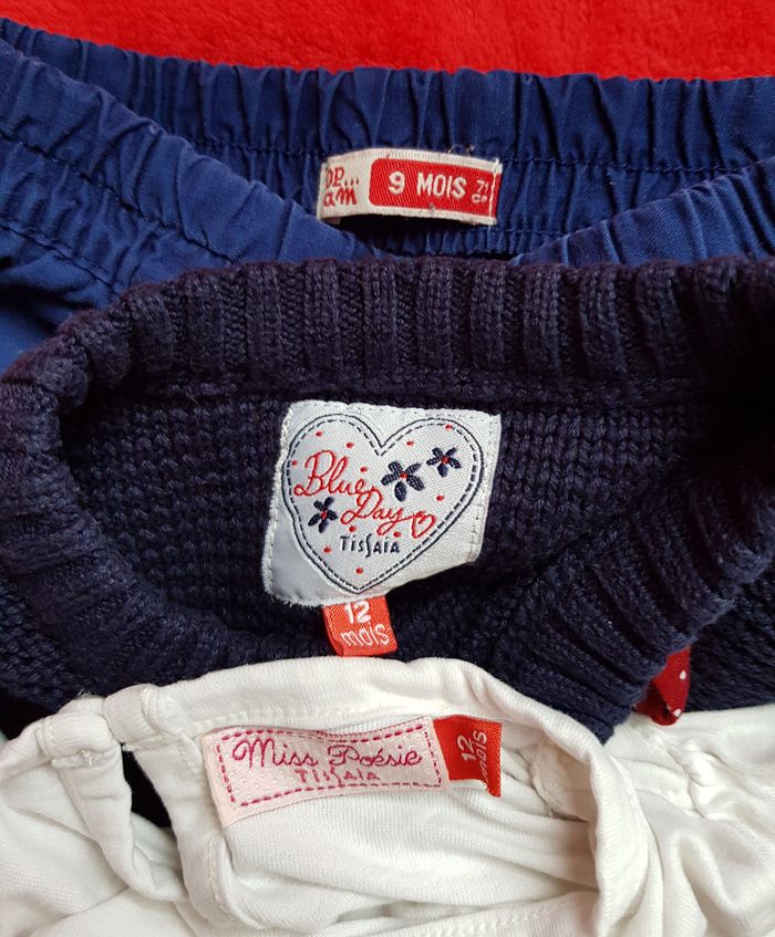 🌸 Ensemble 3 pièces - Tissaia/Dpam - 9/12 mois 🌸 - photo numéro 4