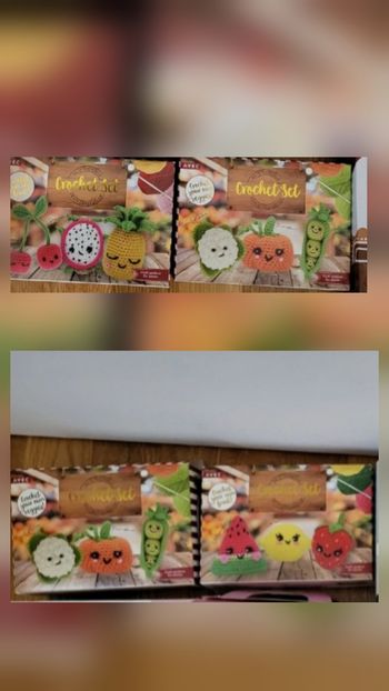 Lot de 4 kits crochets