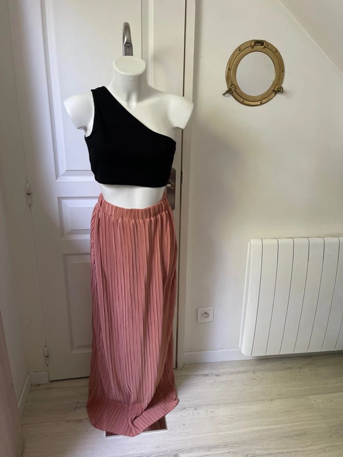 Jupe longue rose - photo numéro 2