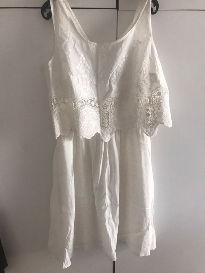 Robe Naf Naf blanche - 34
