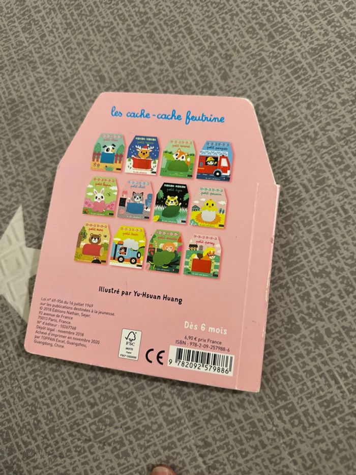 Livre bébé Cache cache petit chat - photo numéro 6