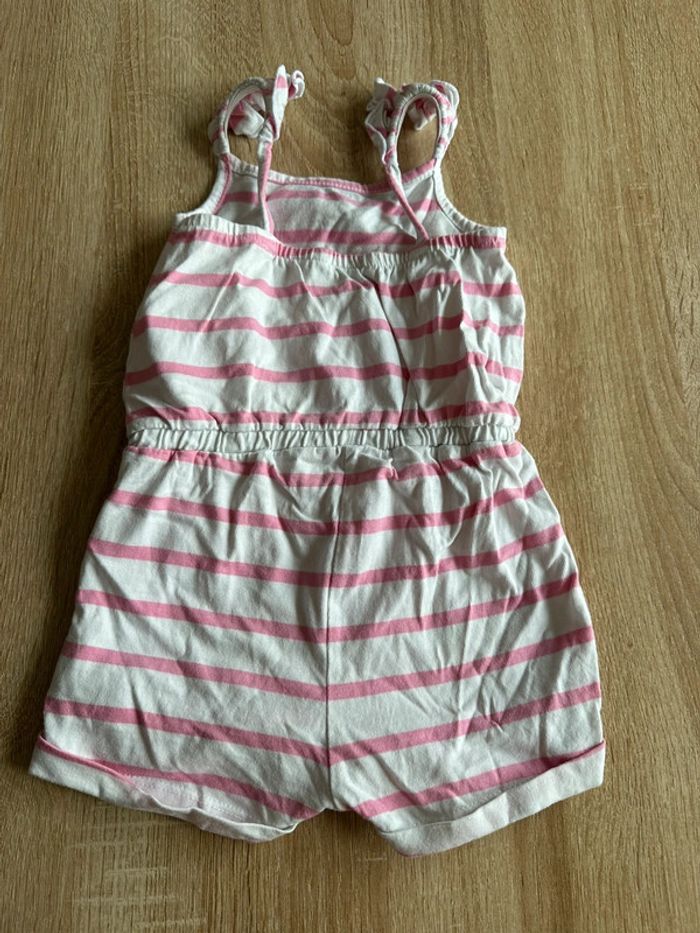 Combinaison short rose tape à l’œil - photo numéro 2