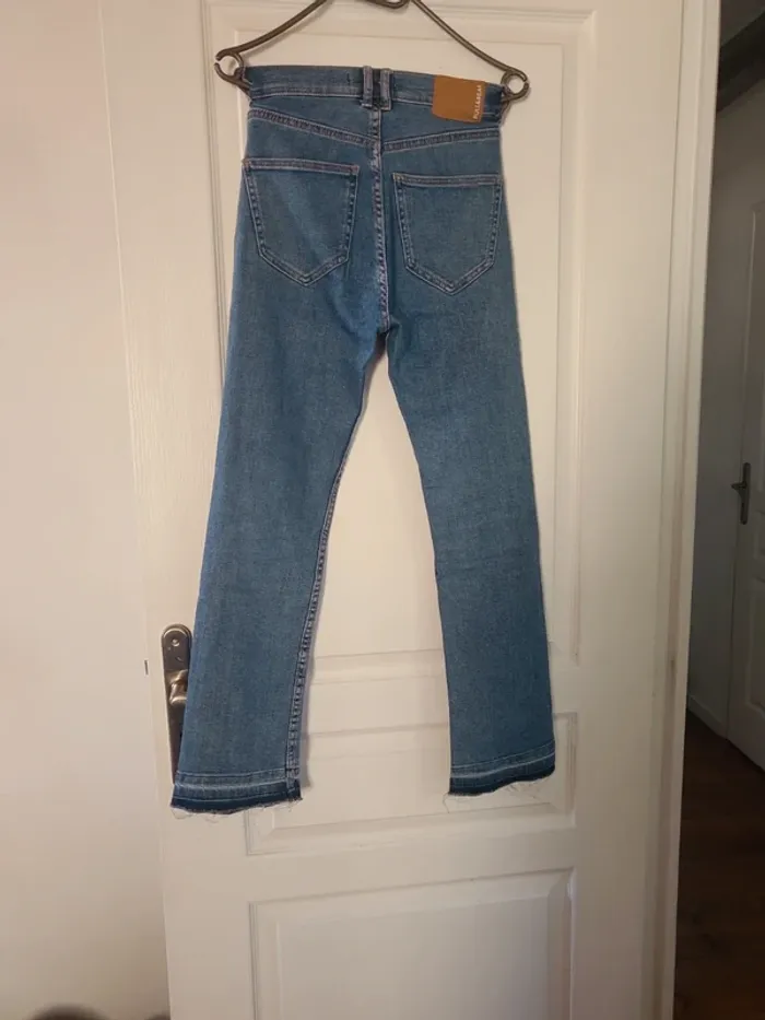 Jeans pull &bear taille haute - photo numéro 4