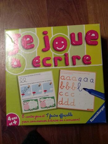 Je joue a ecrire - ravensburger
