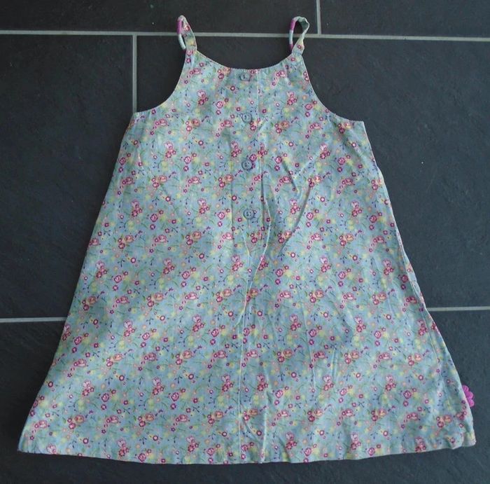 Adorable robe motif liberty fille 18 mois - photo numéro 3