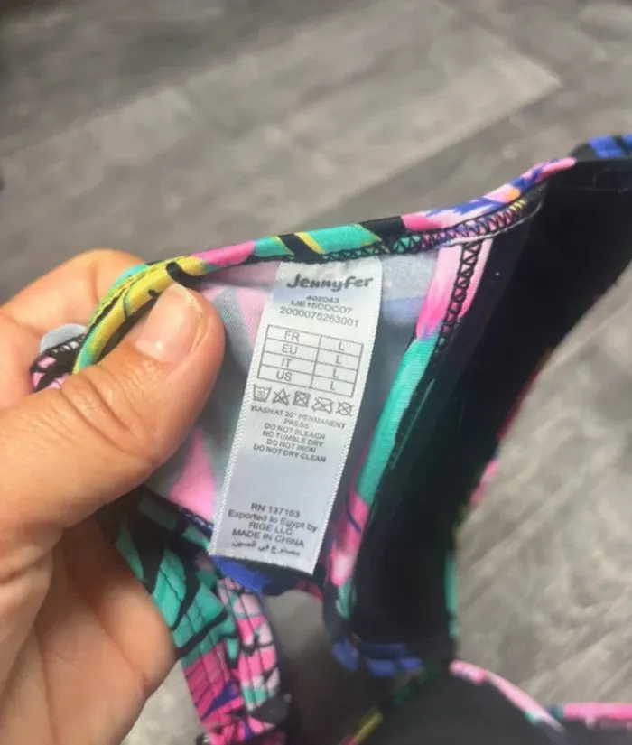 Maillot de bain femme tropical deux pièces - photo numéro 6