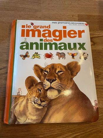 Livre Mes premières découvertes Le grand imagier des animaux