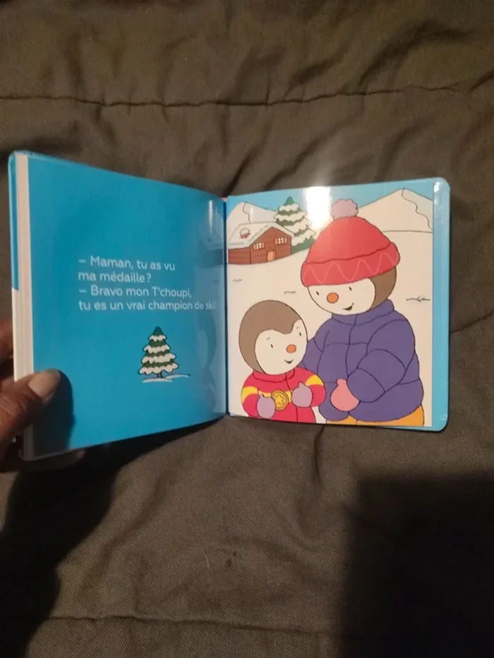 Livre T'choupi fait du ski - photo numéro 16