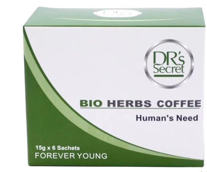 CAFÉ BIO DOCTEUR SECRET 6 SACHETS DE 15G