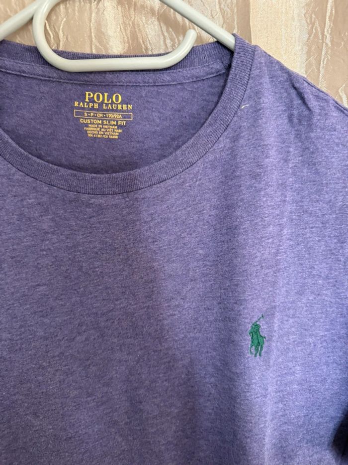 T-shirt Ralph Lauren quasi neuf - photo numéro 2