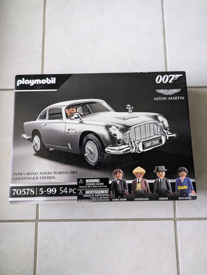 Playmobil 007 James Bond aston Martin db5 édition goldfinger 70578 - photo numéro 1