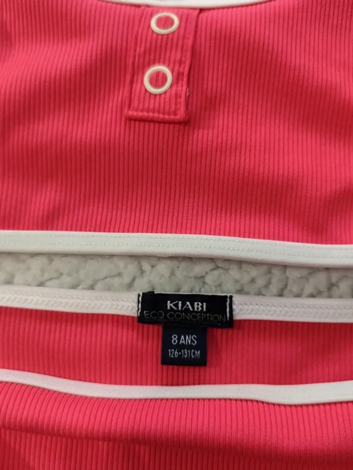 Bikini maillot de bain fille rose kiabi 8 ans - photo numéro 2