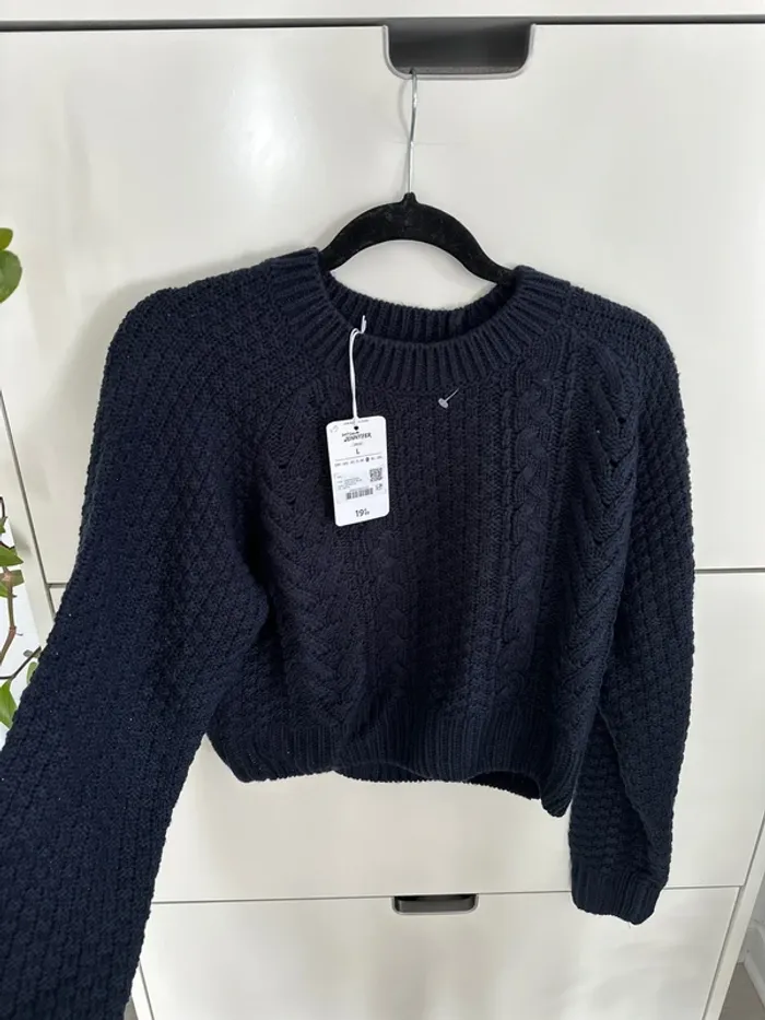 Pull bleu - neuf Jennyfer - photo numéro 4