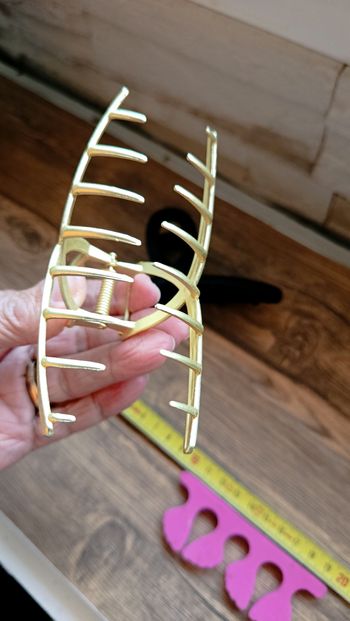 Lot 2 Pinces à cheveux + Séparateur d'orteils