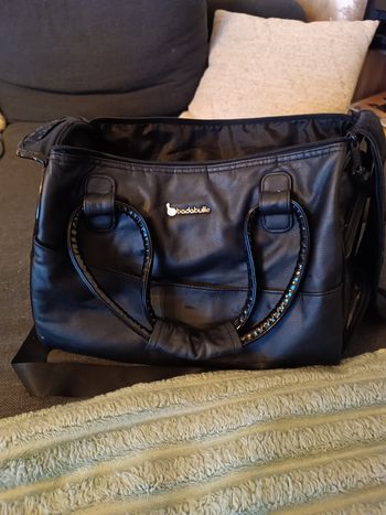 Sac à langer simili cuir