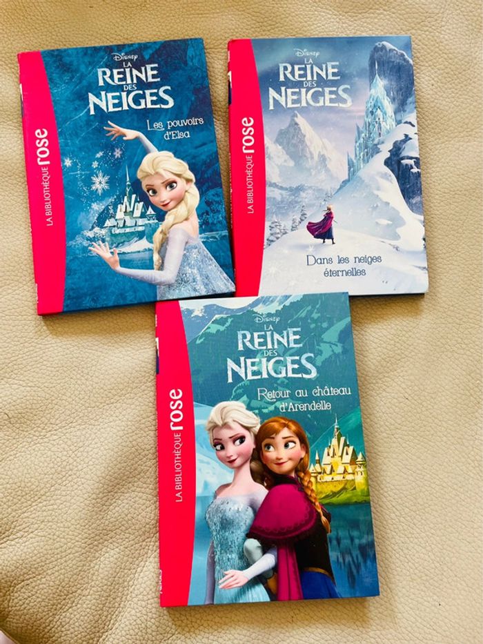 Coffret bibliothèque rose reine des neiges - photo numéro 7