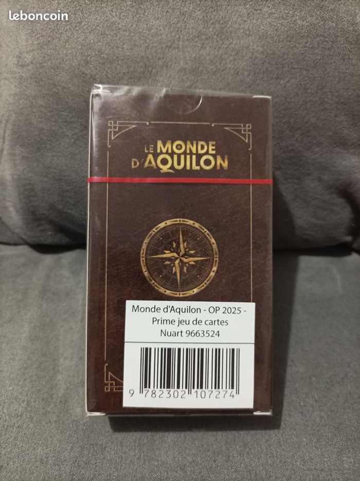 JEU DE TAROT "LE MONDE D'AQUILON" +3 FIGURINES Mages, Elfes etc... - photo numéro 2