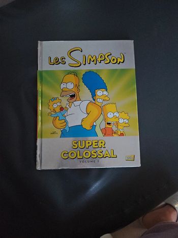 Bd Les Simpson Super colossal volume 1