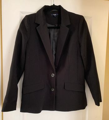 Blazer noir Kiabi T38